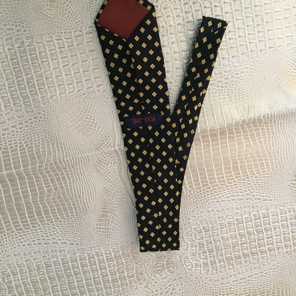 ROOSTER MEN'S FLORAL‎ TIE - Picture 3 of 3
